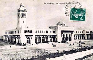 109- Loubet en Algerie- Oran- La gare